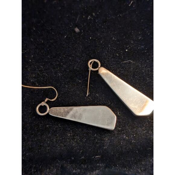 Navajo Native American Sterling B.J. Guerro Spiny Oyster Necklace & Earrings Set - Picture 9 of 11